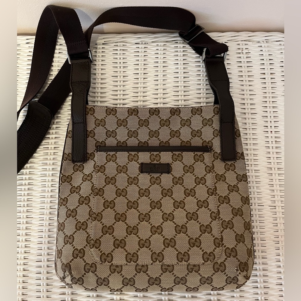 GUCCI GG Canvas Crossbody